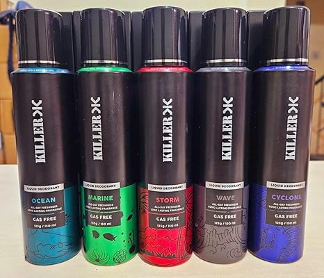 Killer Body Spray/Deodorants 150 ml